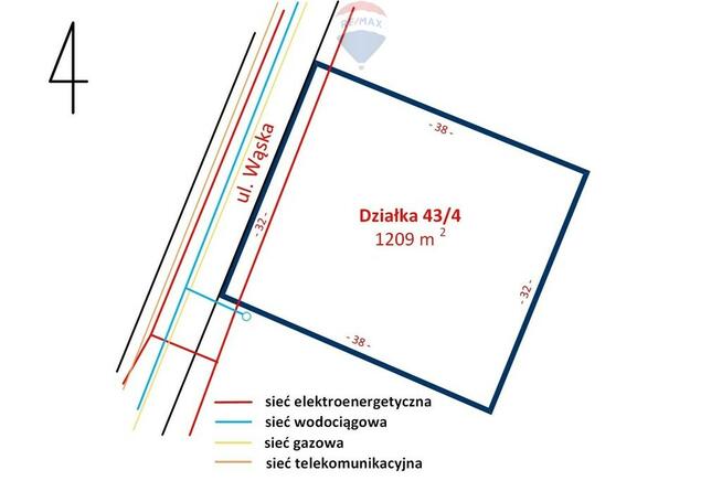 Działka 1209m2 (udział 1/2), Milanówek