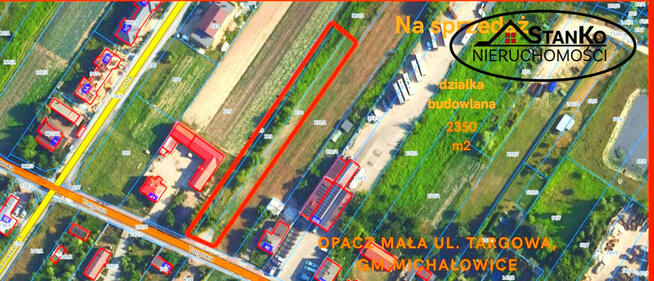 Działka inwestycyjna Opacz Mała gm. Michałowice, Targowa