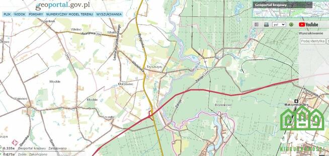 Działka rolna Tryszczyn gm. Koronowo