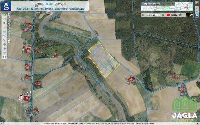 Działka Skudzewo gm. Zławieś Wielka