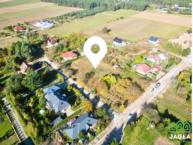 Działka budowlana Kruszyn gm. Sicienko, Bratkowa