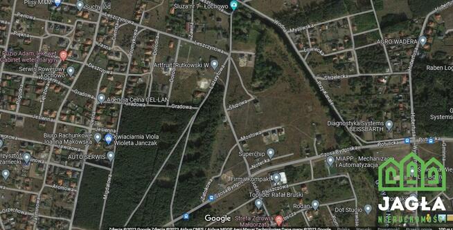 Działka Łochowo gm. Białe Błota