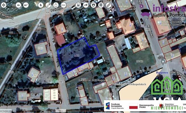 Działka usługowa Lubcz gm. Rogowo