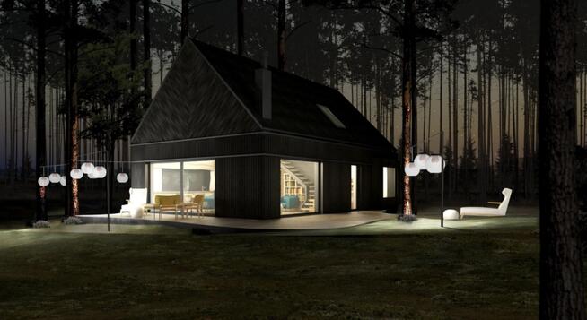 Działka z wejściem do lasu - 40 min do Warszawy