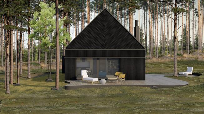 Działka z wejściem do lasu - 40 min do Warszawy