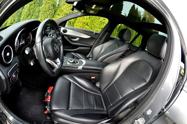 Mercedes C 180 AMG Line Full Led Panorama Dach Skóra Navi Kamera El Klapa Full Opcja