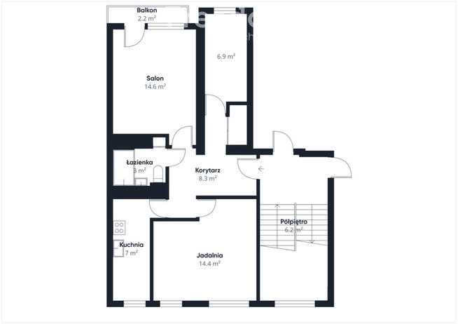 Duże rodzinne mieszkanie w Wadowicach z balkonem