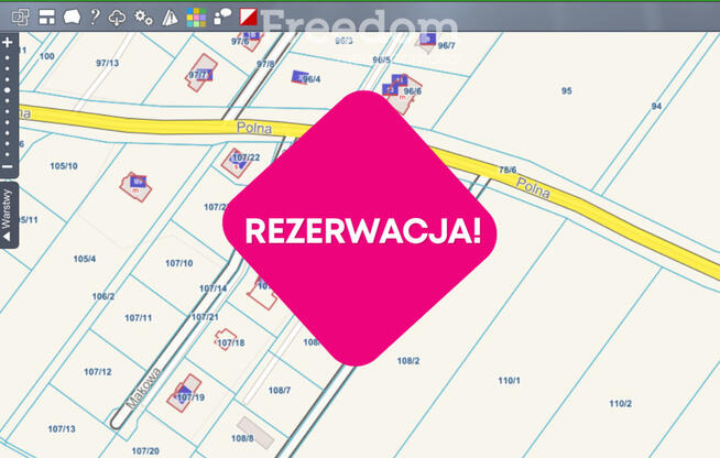 Działka budowlana Rokitnica