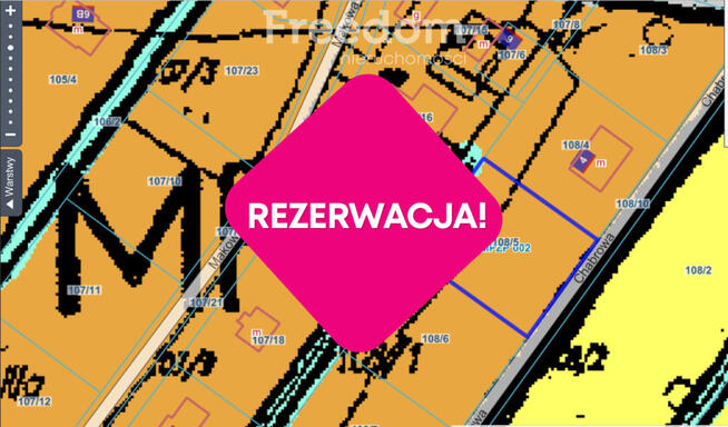 Działka budowlana Rokitnica
