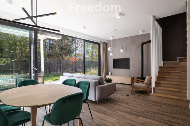 nowoczesny dom w okolicach Kampinosu