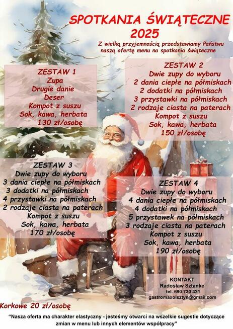 Garmażerka Andrzejkowa 2025