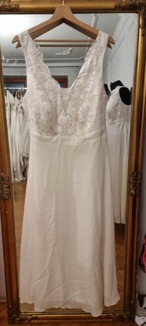 Sprzedam sukienkę ślubną duży rozmiar 46