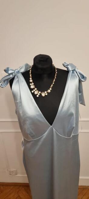 Sprzedam Niebieską sukienkę rozmiar 48