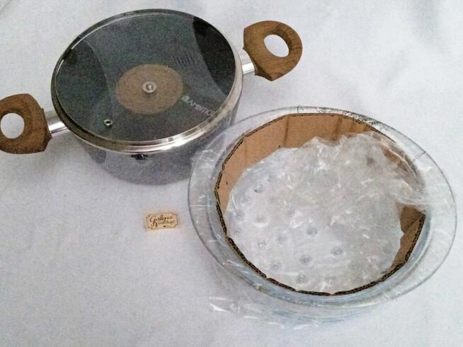 Ambition Mastic 20 cm szklany garnek do gotowania na parze