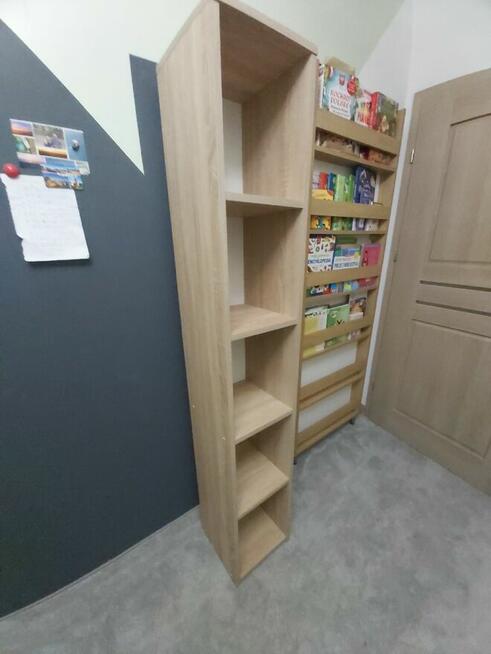 Regał meblowy dąb sonoma półki Żnin