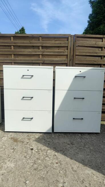 Komplet mebli biurowych MDD 2 x szafka + 2 x komoda kartote