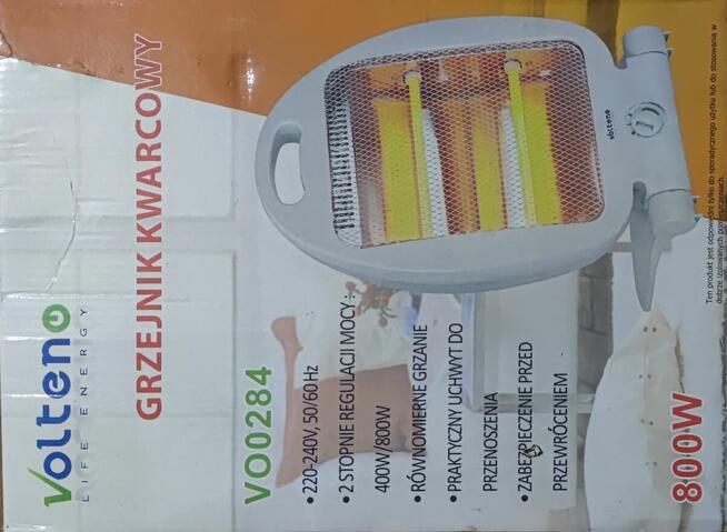 Grzejnik kwarcowy Volten