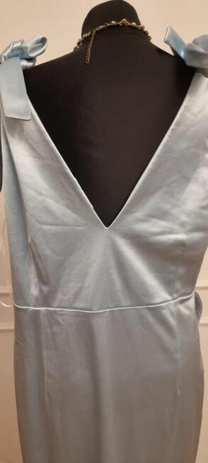 Sprzedam Niebieską sukienkę rozmiar 48