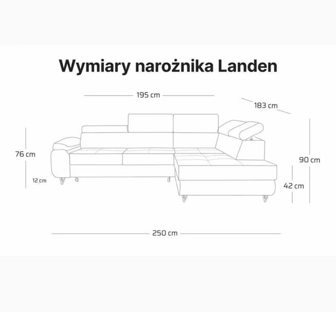 Narożnik z funkcją spania