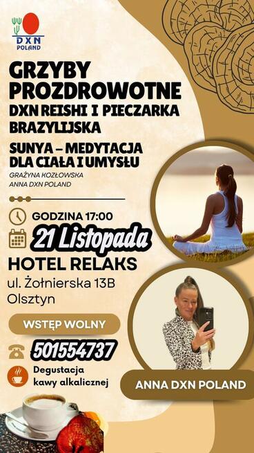 Spotkanie Ganoterapia &Sunya wstęp wolny