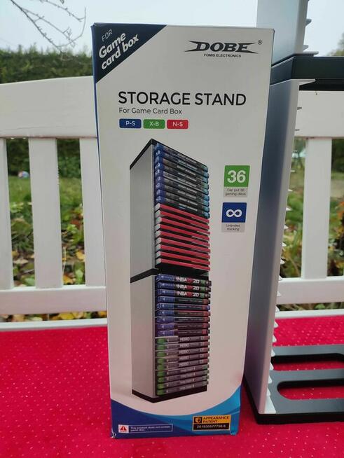 Stojak na Gry Płyty Playstation Xbox Nintendo Szafka PS4 PS5