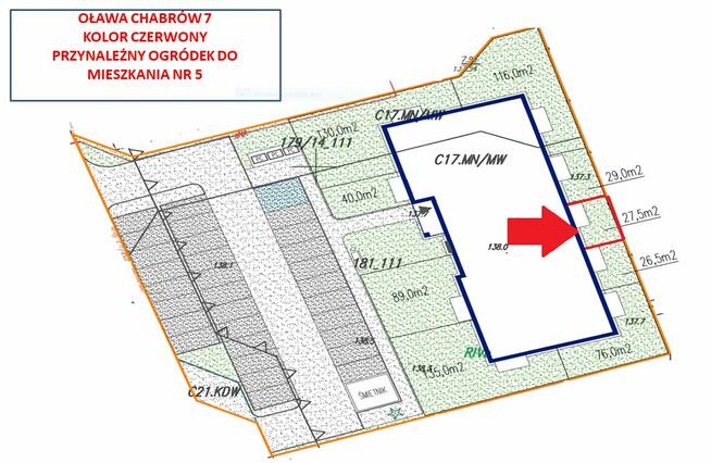 Oława mieszkanie z ogródkiem 2 pokoje .parter 38,00m2
