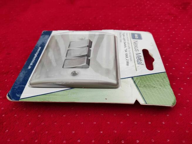 Potrójny Wyłącznik Światła Przełącznik Nexus 3 biegunowy