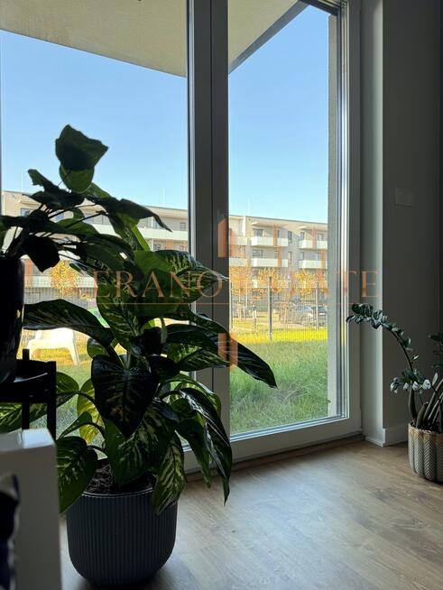 Nowoczesne 2-pokojowe mieszkanie z ogródkiem