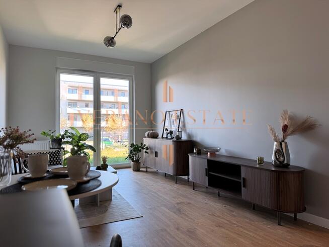 Nowoczesne 2-pokojowe mieszkanie z ogródkiem