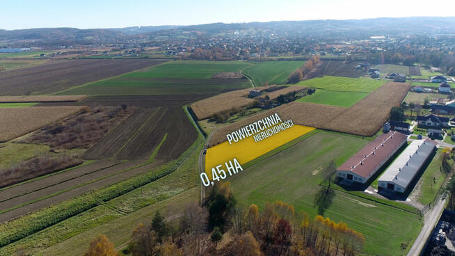 Działka 45a z WZ na 4 domy - Pustynia/Dębica