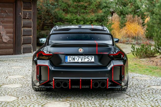 BMW M2 G87 MANHART MAXTON CARBON SALON PL BEZWYPADKOWY DOINWESTOWANY