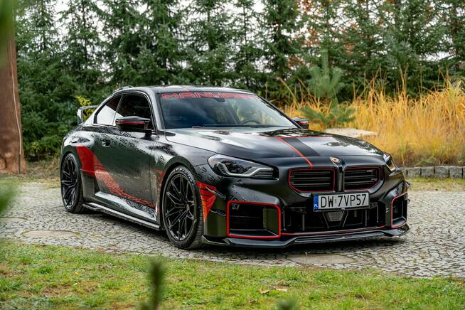 BMW M2 G87 MANHART MAXTON CARBON SALON PL BEZWYPADKOWY DOINWESTOWANY