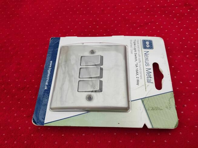 Potrójny Wyłącznik Światła Przełącznik Nexus 3 biegunowy