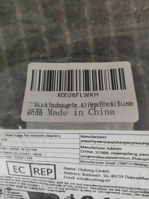 Worki do Odkurzacza Miele 610 Filtry Mie610