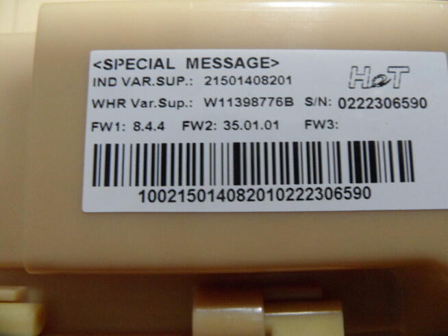 programator pralki whirlpool FFB6238 W PL 21501408201