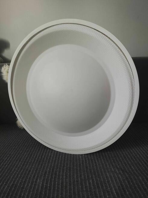 Lampa LED Plafon 5504-2L biała Sufitowa na Sufit duża ring