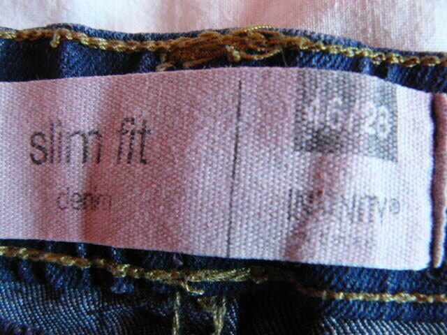 Spodnie damskie Slim Fit 46/28 na gumce