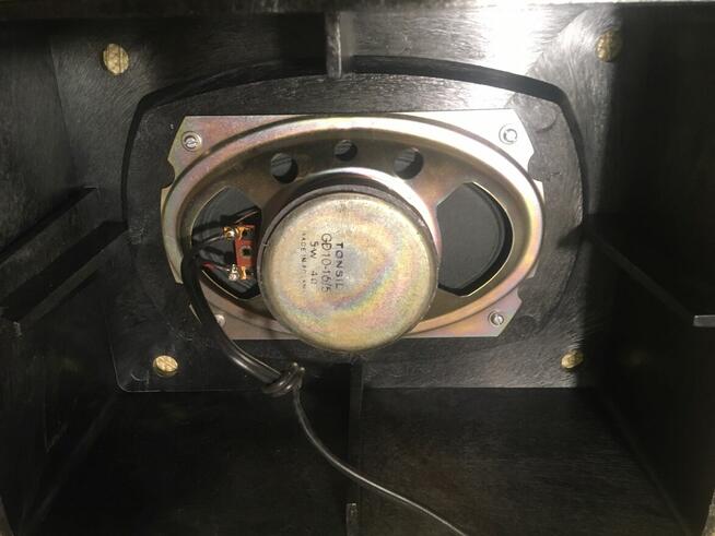 PRL kolumna głośnikowa Tonsil czarna plastik