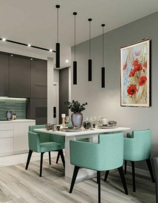 Makowa Łąka, ręcznie malowany olejny, Lidia Olbrycht