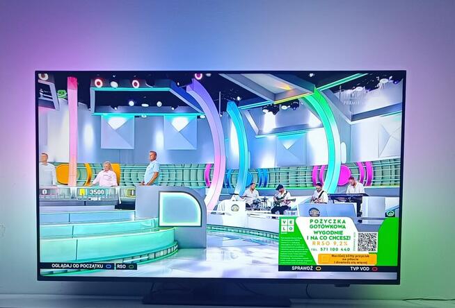 55 Cali TV Philips AMBILIGHT 120 Hz 4K HDR Smart TV DVB-T2