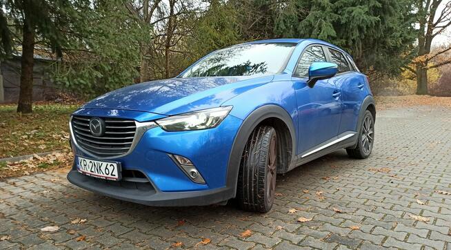 Mazda CX-3 wersja top SKYPASION 4x4 + całe koła zimowe