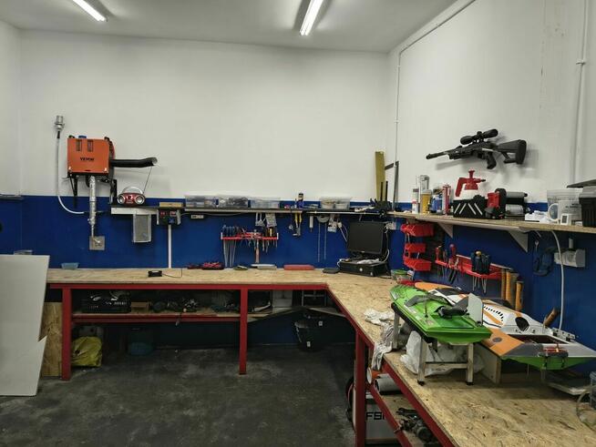 Montaż ogrzewanie garażu warsztatu ocieplanie namiot WEBASTO