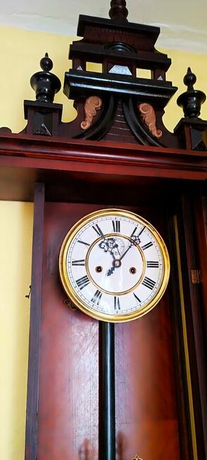 Zegar wiszacy stary linkowy G,B ,piekny w pełni sprawny