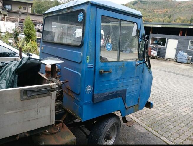 Multicar m2502 4×4, żuraw samochodowy z HDS