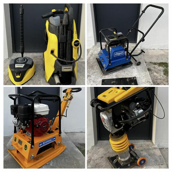 Wynajem sprzętu budowlanego i ogrodniczego