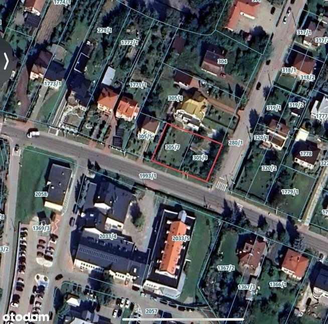 Działka budowlana w centrum Opatowa idealna pod dom lub biznes