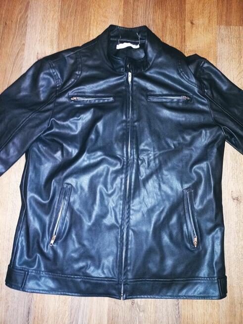 Kurtka skórzana z EKO SKÓRY rozmiar XL