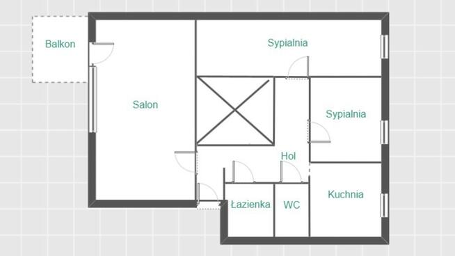 świetna lokalizacja, idealne pod wynajem, balkon