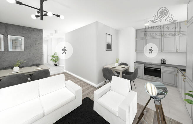 Duże Mieszkanie 81,64m2 z widokiem na rzekę /Wrocław, Kleczków