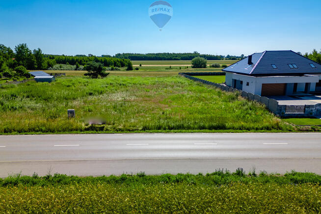 Działka 2133 m² Wola Rakowa, asfalt, media, cicha